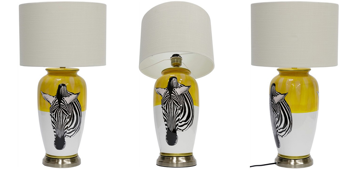 Настольная лампа Zebra head Table lamp Настольная лампа Zebra head Table lamp - Loft-Concept в Омске