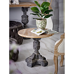 Столик кофейный с резным античным узором Antique Engraving варинант исполнения - 7 | Loft Concept в Омске