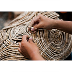 Плетеная корзина для белья Nea Wicker Basket варинант исполнения - 4 | Loft Concept в Омске