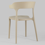 Бежевый стул из прочного PP-пластика JORIS варинант исполнения - 5 | Loft Concept в Омске