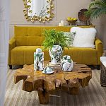 Ваза с крышкой фарфоровая с ручной росписью Leopard Collection  варинант исполнения - 6 | Loft Concept в Омске