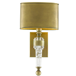 Бра с овальным абажуром на прозрачном основании Masculinity варинант исполнения - 2 | Loft Concept в Омске