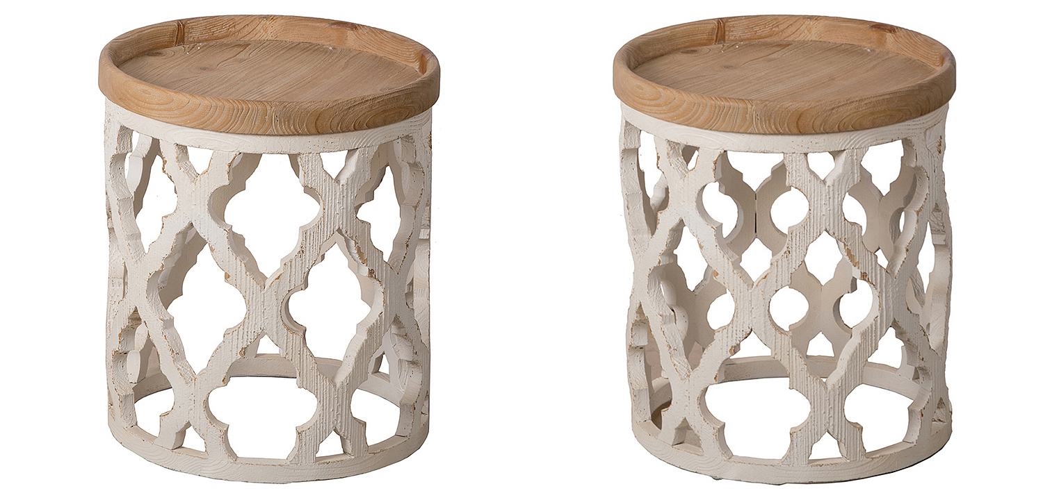 Приставной стол Panfilu Wooden Side Table Приставной стол Panfilu Wooden Side Table - Loft-Concept в Омске