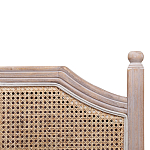 Изголовье кровати коричневое с обивкой из ротанга Olivia Headboard варинант исполнения - 2 | Loft Concept в Омске