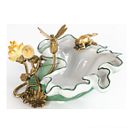 Чаша фигурная с обитателями леса и цветами Eden Garden варинант исполнения - 2 | Loft Concept в Омске