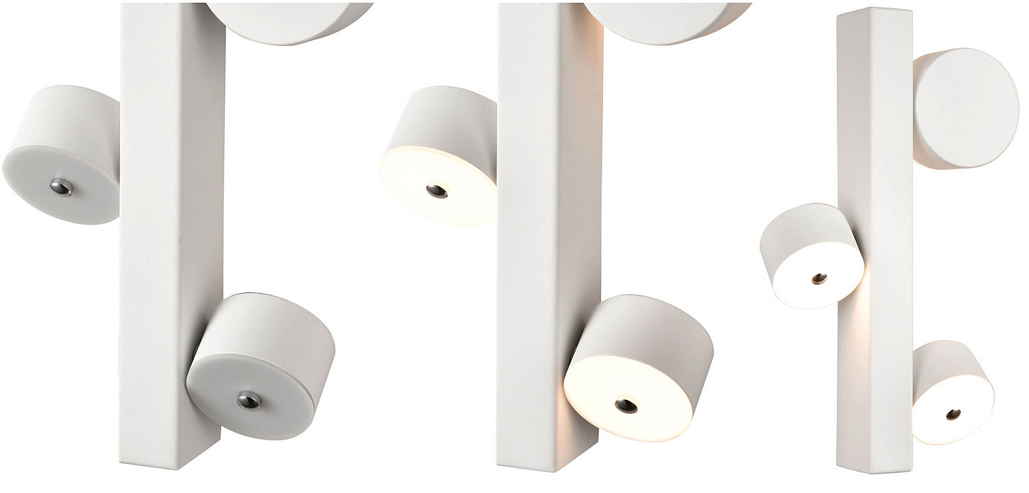 Бра Pohon White Circles Wall Lamp Бра Pohon White Circles Wall Lamp - Loft-Concept в Омске