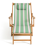 Шезлонг из акации и ткани Venezuela варинант исполнения - 4 | Loft Concept в Омске