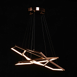 Люстра с 3-мя подвесами в виде шестиугольников Hexagon Horizontal варинант исполнения - 3 | Loft Concept в Омске