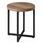 Стол журнальный круглый в стиле лофт Urban Style Space варинант исполнения - 1 | Loft Concept в Омске