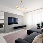 Люстра подвесная с белыми лампами в форме шара Felicitat варинант исполнения - 1 | Loft Concept в Омске