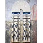 Настенное украшение из нитей Корона с кисточками Crown Wall Hanging варинант исполнения - 1 | Loft Concept в Омске