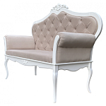 Диван в стиле прованс Montmartre Provence Sofa Beige White варинант исполнения - 2 | Loft Concept в Омске