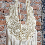 Аксессуар настенный в Эко стиле Белый wall decor White dress варинант исполнения - 1 | Loft Concept в Омске