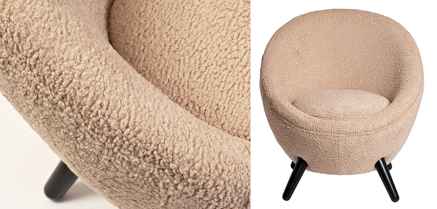 Кресло Boinaive Armchair pink Кресло Boinaive Armchair pink - Loft-Concept в Омске