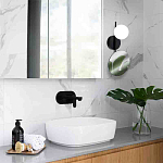 Бра с шарообразным плафоном и зеркальным круглым элементом Lunar Echo варинант исполнения - 2 | Loft Concept в Омске