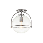 Потолочный светильник с прозрачным стеклянным шаром с эффектом пузырьков Hinkley варинант исполнения - 7 | Loft Concept в Омске