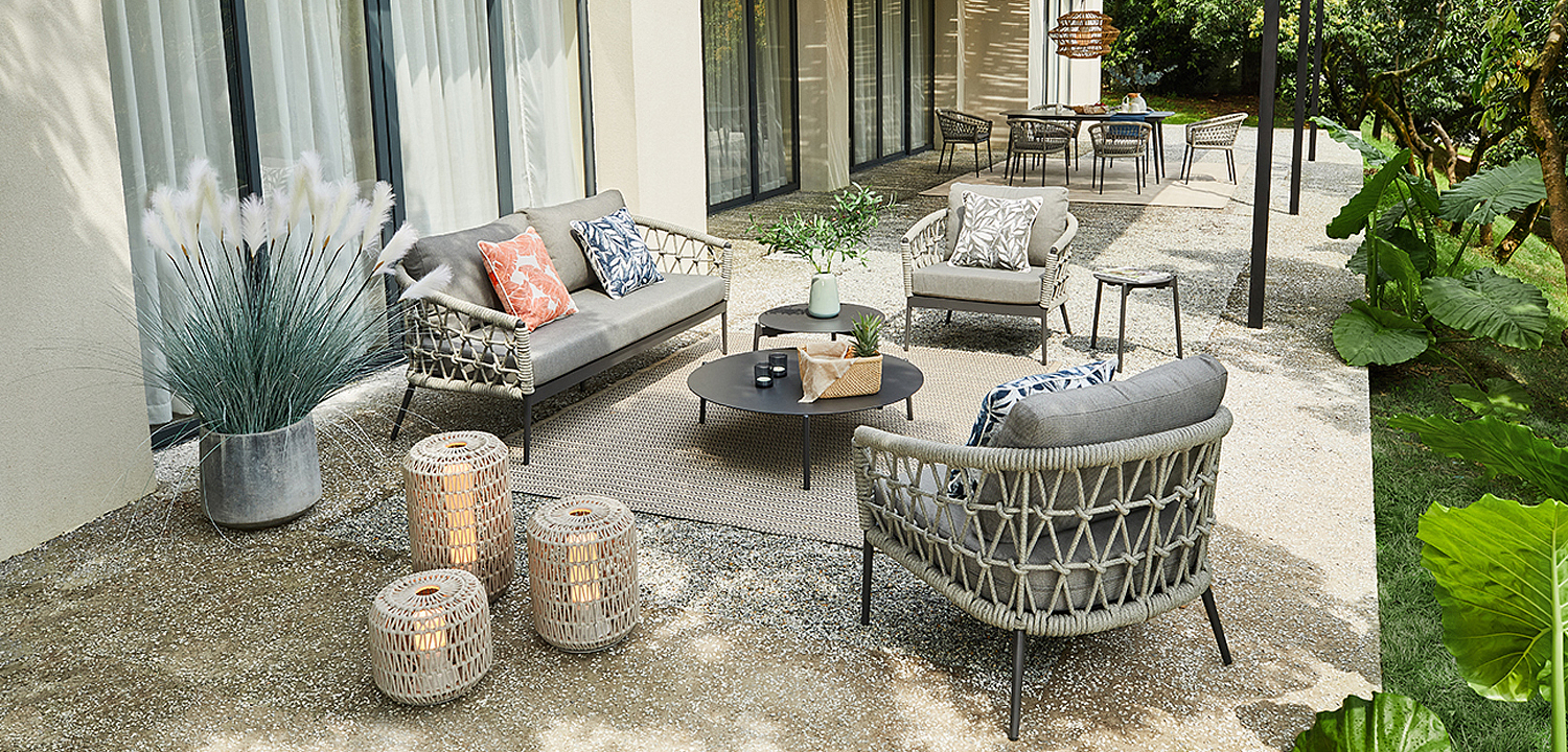 Уличный диван Niels Outdoor Sofa Уличный диван Niels Outdoor Sofa - Loft-Concept в Омске