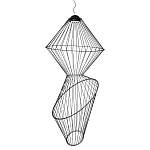 Подвесной светильник из металла Figured Beam варинант исполнения - 1 | Loft Concept в Омске