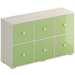 Тумба с глянцевым фасадом Noah варинант исполнения - 1 | Loft Concept в Омске