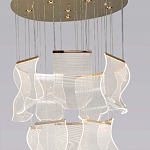 Потолочная люстра каскадная светодиодная Ethereality Sail варинант исполнения - 2 | Loft Concept в Омске