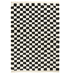 Ковер с шахматным принтом Chess Layout с эффектом шерсти варинант исполнения - 3 | Loft Concept в Омске