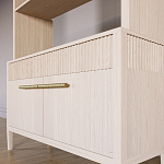 Стеллаж Primo с ящиками Светлый дуб  варинант исполнения - 4 | Loft Concept в Омске