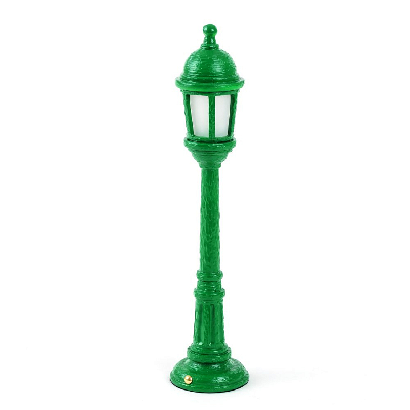 Настольная лампа Seletti Street Lamp Dining Green Зеленый в Омске | Loft Concept 