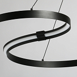 Люстра подвесная светодиодная в виде волнообразной ленты Ribbon Vortex варинант исполнения - 10 | Loft Concept в Омске