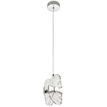 Подвесной светильник из хрусталя Fleuretta Crystal Chrome Hanging Lamp варинант исполнения - 2 | Loft Concept в Омске