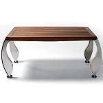 Дизайнерский раздвижной обеденный стол Poltronova Split Dining Table варинант исполнения - 3 | Loft Concept в Омске