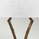 Бра с цилиндрическим тканевым абажуром белого цвета Feiss варинант исполнения - 3 | Loft Concept в Омске