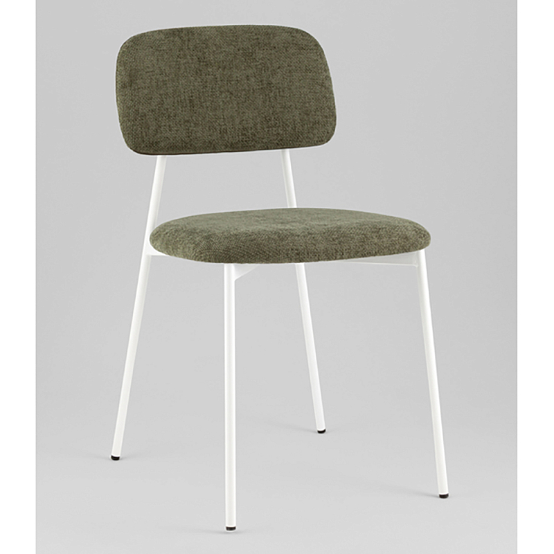 Стул Chao зеленый Зеленый шалфей Белый в Омске | Loft Concept 