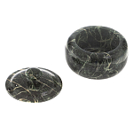 Сахарница из натурального камня Змеевик Stone Sugar Bowls варинант исполнения - 9 | Loft Concept в Омске