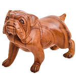 Статуэтка деревянная в виде собаки Balinese Dog 2 варинант исполнения - 1 | Loft Concept в Омске