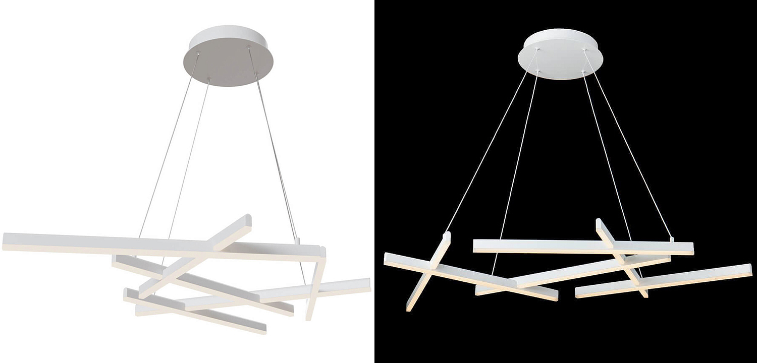 Люстра Smeragde Light Chandelier white Люстра Smeragde Light Chandelier white - Loft-Concept в Омске