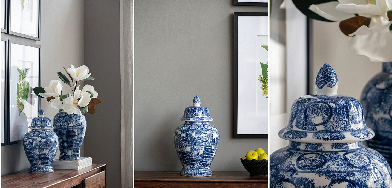 Ваза с крышкой Abstraction Vase - Loft-Concept в Омске