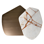 Столик журнальный Promontory с мрамором варинант исполнения - 2 | Loft Concept в Омске