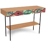 Консоль с принтом на ящиках Elise Console Table варинант исполнения - 11 | Loft Concept в Омске