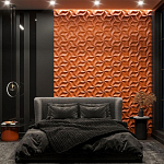 Гипсовая 3D панель с принтографией PM-46 варинант исполнения - 3 | Loft Concept в Омске