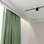 Гладкий карниз KT-01 варинант исполнения - 2 | Loft Concept в Омске