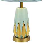 Настольная лампа с абажуром Femia Turquoise Gold Table Lamp варинант исполнения - 3 | Loft Concept в Омске