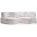 Дизайнерский модульный диван волнистой формы с цветным принтом Poltronova Superonda Sofa варинант исполнения - 6 | Loft Concept в Омске