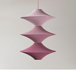 Подвесной вязаный розовый светильник «Звезда Востока 03» варинант исполнения - 4 | Loft Concept в Омске