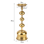 Подсвечник железный Bell варинант исполнения - 4 | Loft Concept в Омске