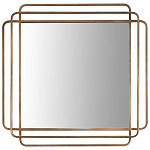 Квадратное настенное зеркало Arbela Mirror варинант исполнения - 1 | Loft Concept в Омске