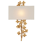 Бра с прямоугольным абажуром и каркасом в виде лепестков клевера Hanging Clover варинант исполнения - 2 | Loft Concept в Омске