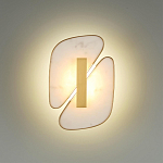 Бра с мраморными вставками Marble Plates варинант исполнения - 3 | Loft Concept в Омске