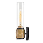 Бра для ванных комнат с прозрачным стеклянным плафоном в форме цилиндра Hinkley варинант исполнения - 11 | Loft Concept в Омске