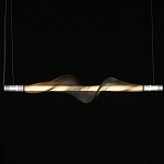 Люстра подвесная линейная Adilin Сhromium варинант исполнения - 1 | Loft Concept в Омске