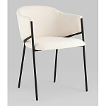 Стул Brace букле белый варинант исполнения - 1 | Loft Concept в Омске